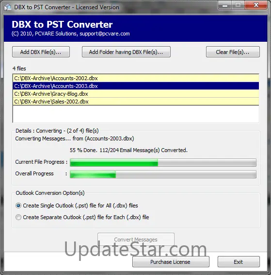 DBX to PST Converter 7.4.1