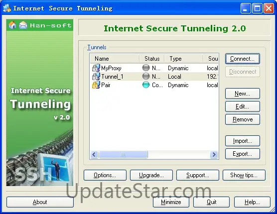 Internet Secure Tunneling 2.0.0.244