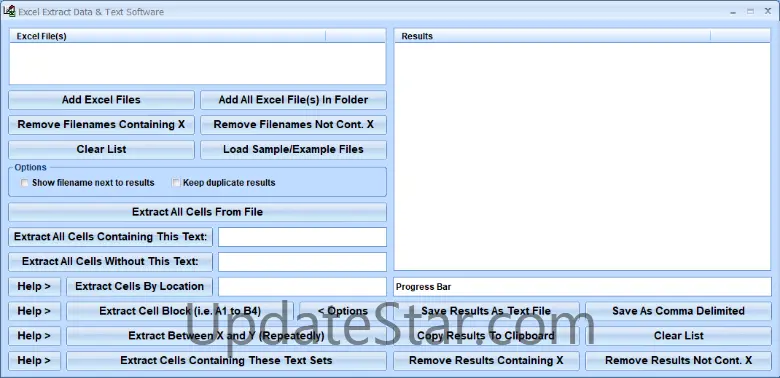 Excel Extract Data & Text Software 7.0