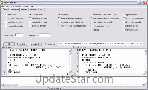 Tidycode Pl/Sql Formatter 2.5.2