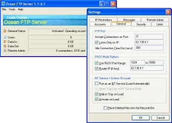 Ocean FTP Server 1.1.7.0