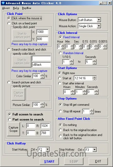 Advanced Mouse Auto Clicker 4.2.1