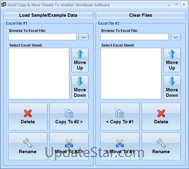 Excel Copy & Move Sheets To Another Workbook Software 7.0