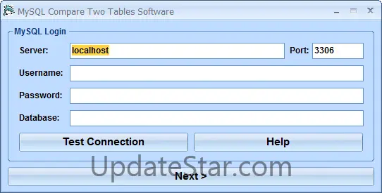 MySQL Compare Two Tables Software 7.0