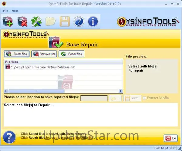 SysInfoTools Base Repair 1.1