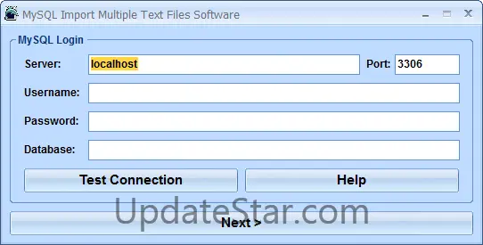 MySQL Import Multiple Text Files Software 7.0