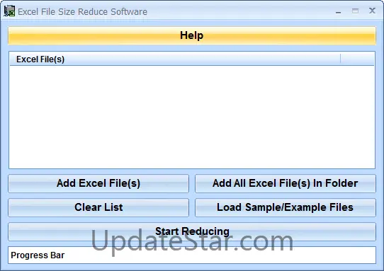Excel File Size Reduce Software 7.0