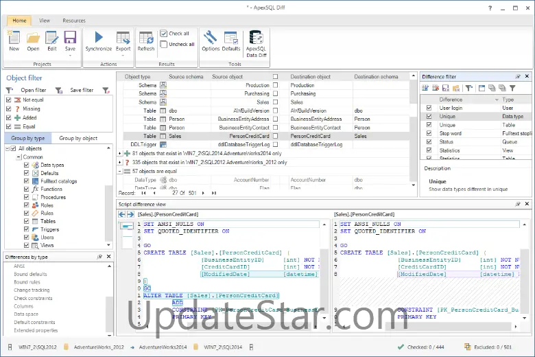 Apex SQL Diff