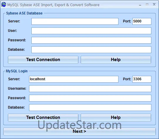 MySQL Sybase ASE Import, Export & Convert Software 7.0