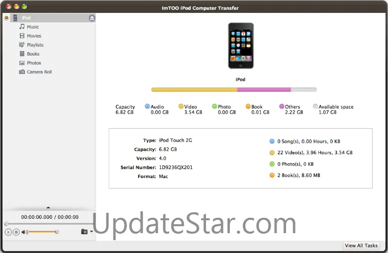ImTOO iPod Computer Transfer for Mac 4.0.3.311