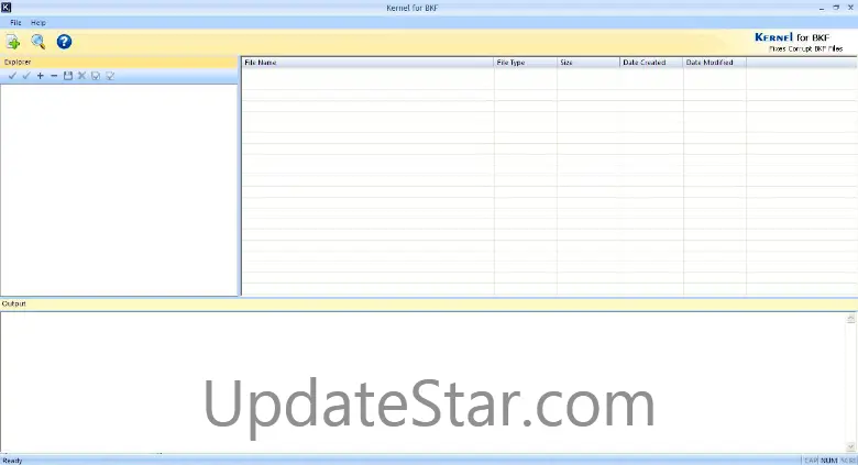 Kernel BKF - Corrupt Backup File Repair 15.10