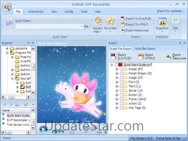 Sothink SWF to FLA Converter 7.2