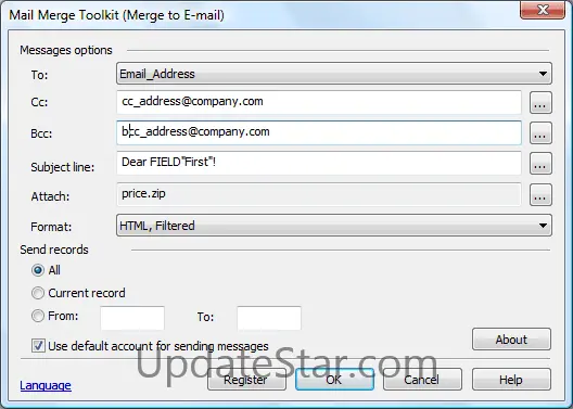 Mail Merge Toolkit 7.0