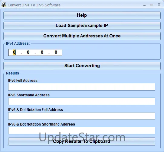 Convert IPv4 to IPv6 Software
