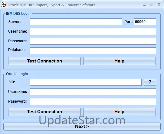 Oracle IBM DB2 Import, Export & Convert Software 7.0