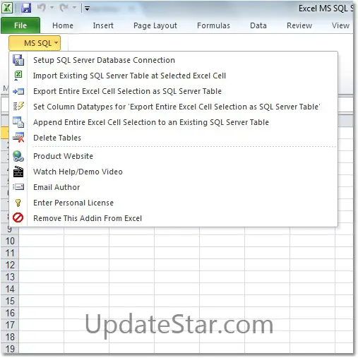 Excel MS SQL Server Import, Export & Convert Software 7.0