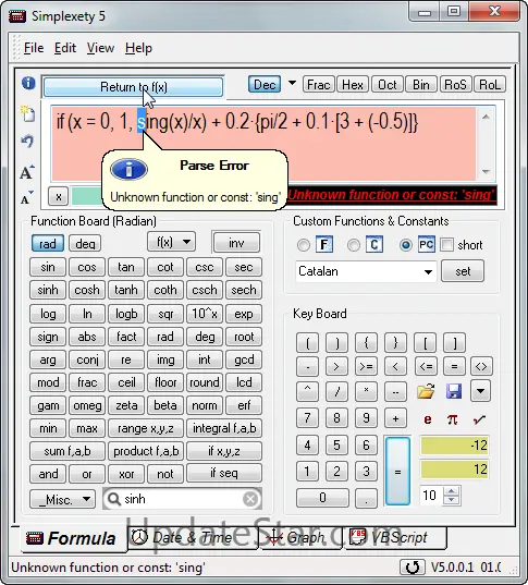 SimplexParser 5.0