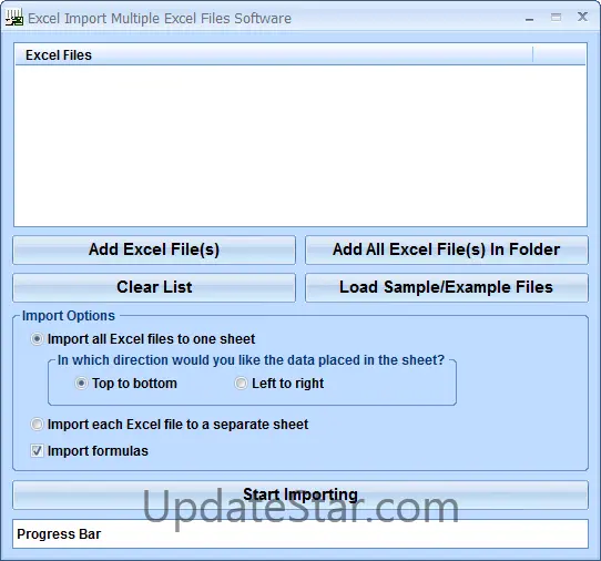 Excel Import Multiple Excel Files Software 7.0