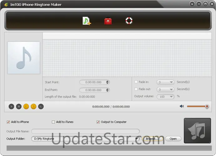 ImTOO iPhone Ringtone Maker 3.0.2.527