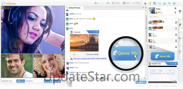 123 Flash Chat Linux Server Software 10.0