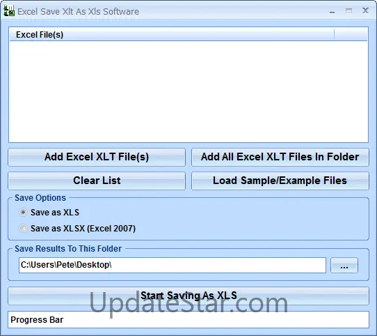 Excel Save Xlt As Xls Software
