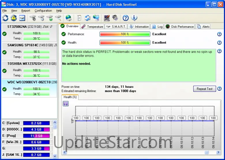 Hard Disk Sentinel 6.20