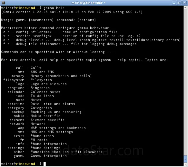 Gammu 1.42.0