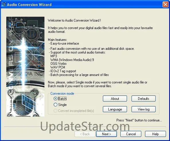 Audio Conversion Wizard 2.0