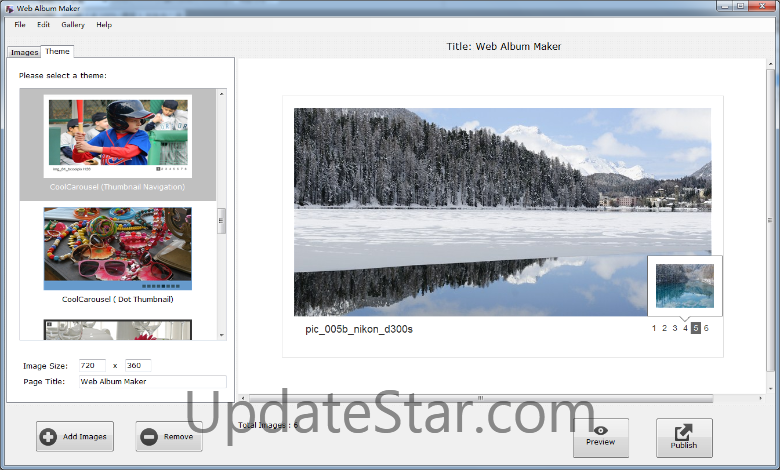Web Album Maker 3.0