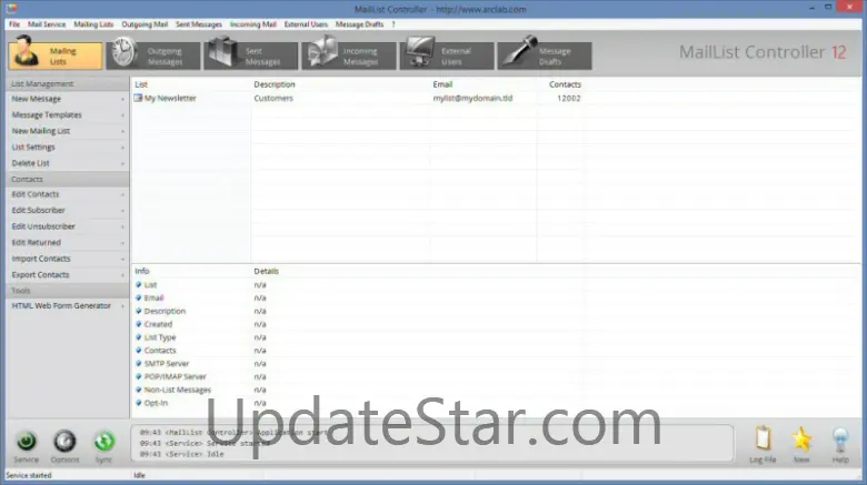 MailList Controller Free 12.8