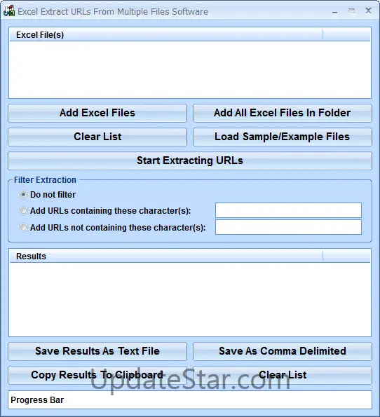 Excel Extract URLs Software 7.0