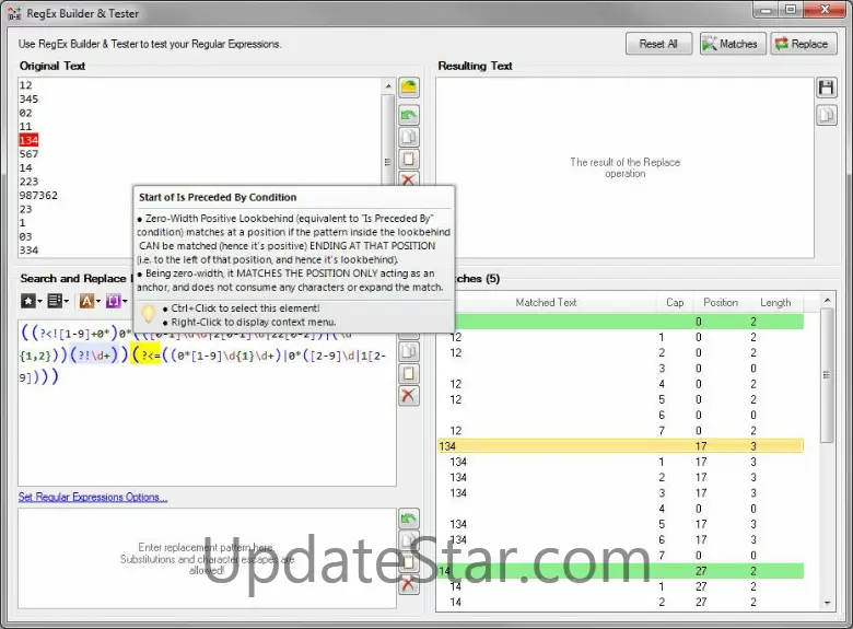 Free RegEx Editor 1.0.20