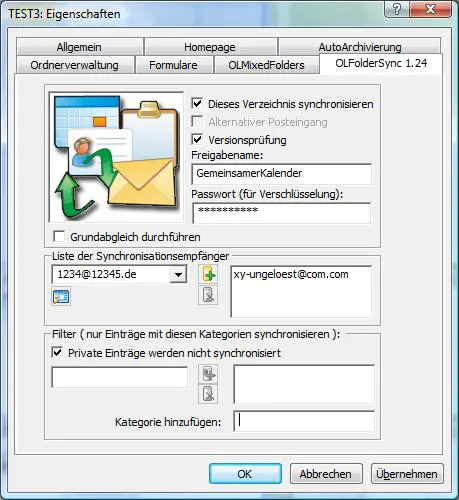 OLFolderSync 1.28