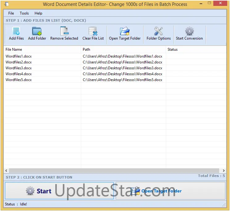 Detail Editor for Word Document 2.5.0.11