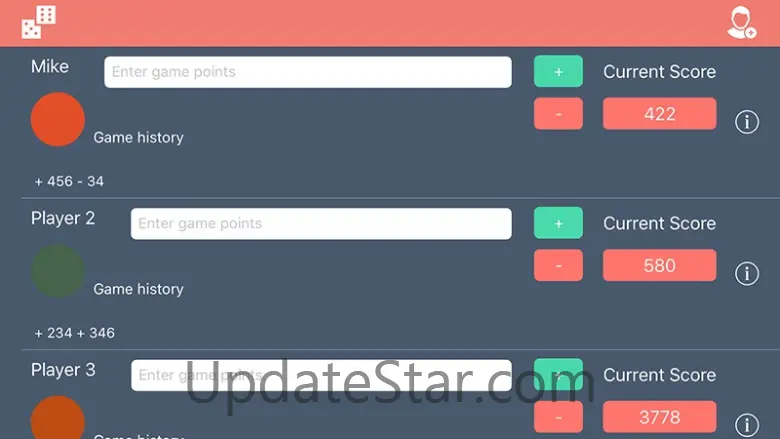 Universal game points counter 1.1