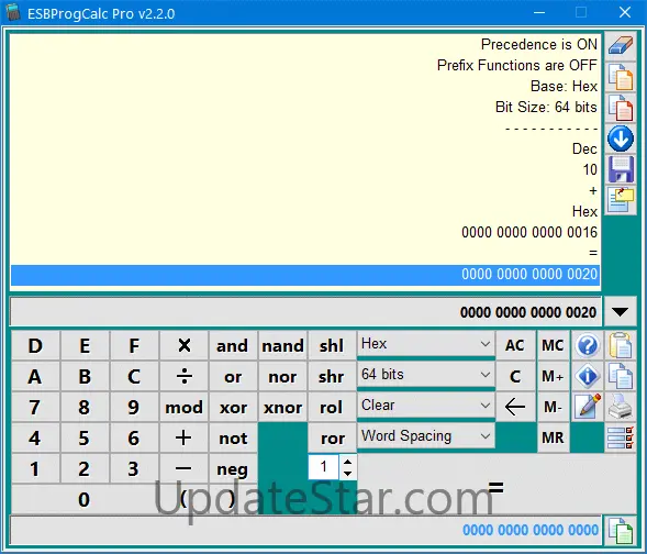 ESBProgCalc Pro 2.2