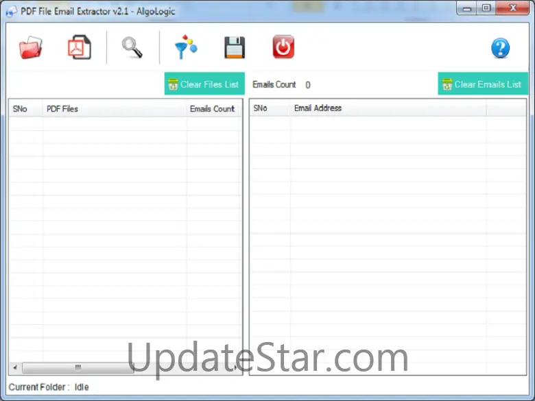 PDF File Email Extractor 2.1