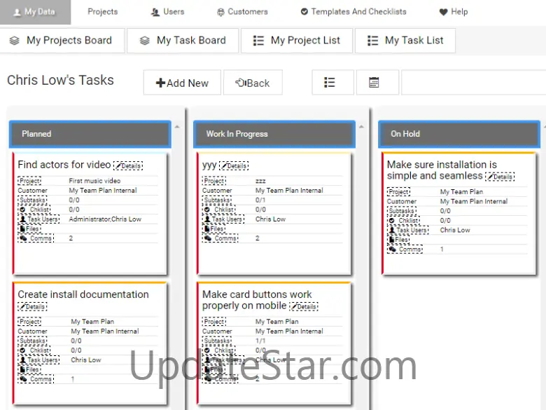 MyTeamPlan 1.0