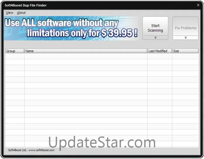 Soft4Boost Dup File Finder 6.5.5.591