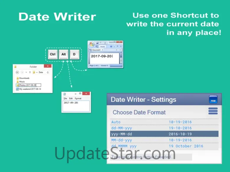 Date Writer 1.1