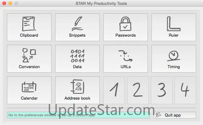 STAR My Productivity Tools for Mac