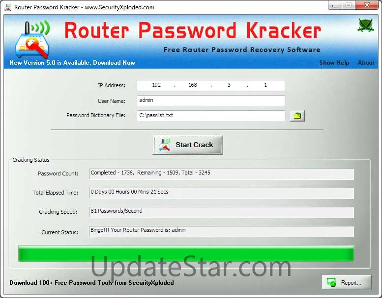 Router Password Kracker 7.0