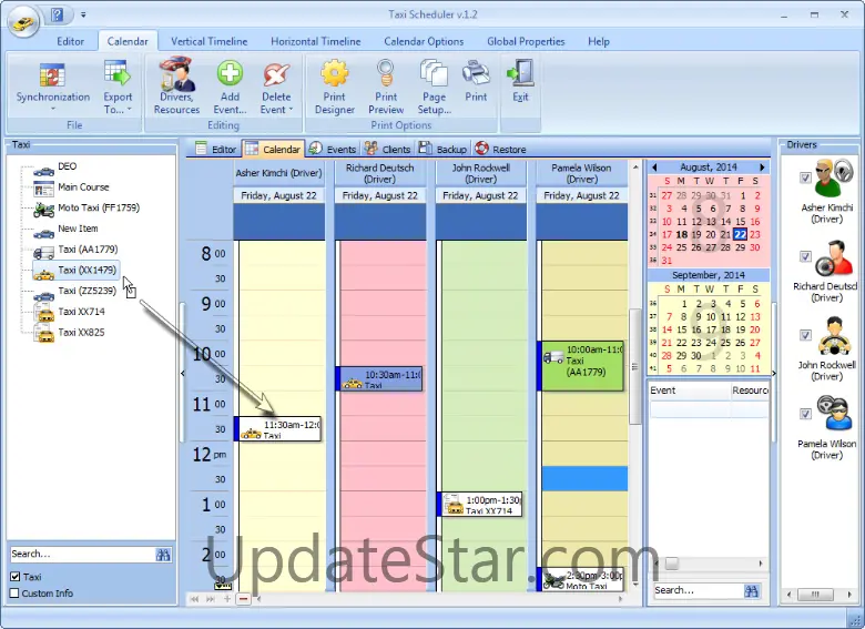 Taxi Scheduler 1.6
