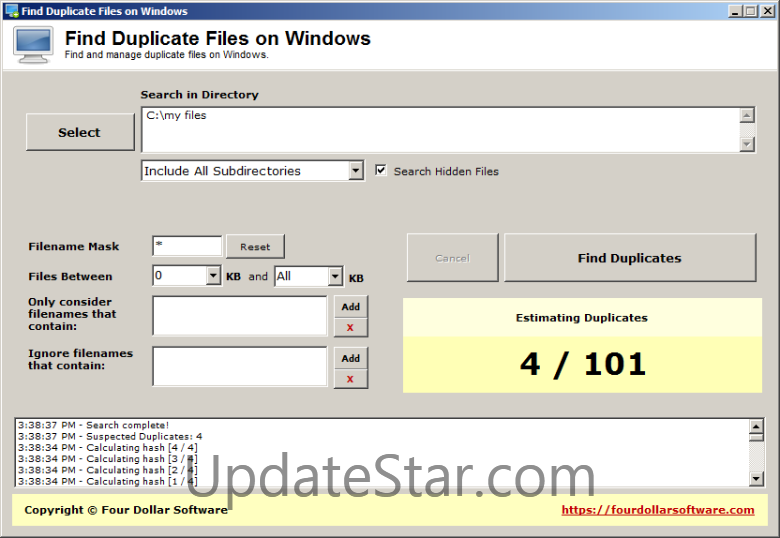 Find Duplicate Files on Windows 1.0