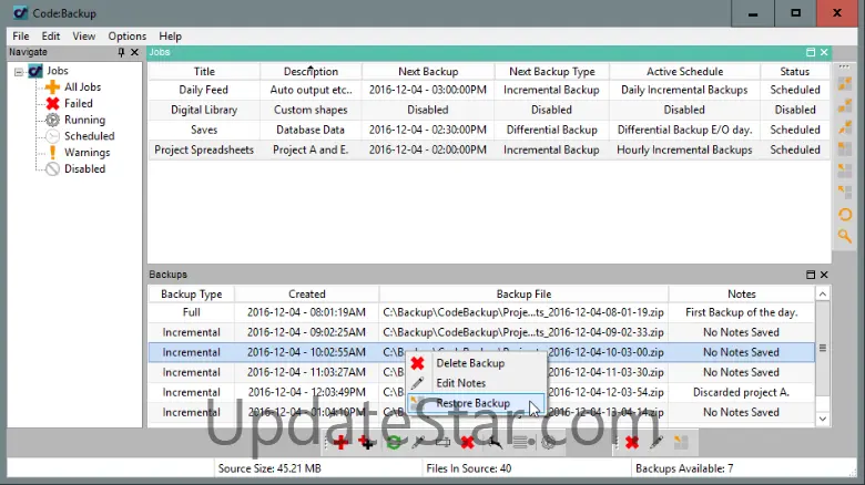 Code:Backup 2.5.4594.14709