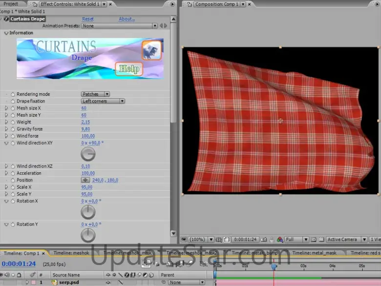 Curtains for AfterEffects Windows 1.5