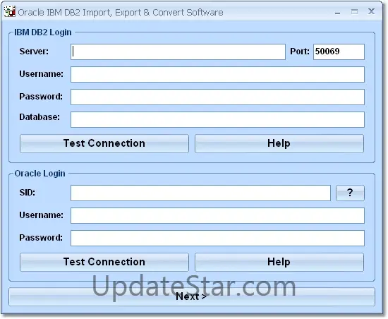 Oracle IBM DB2 Import, Export & Convert Software 7.0