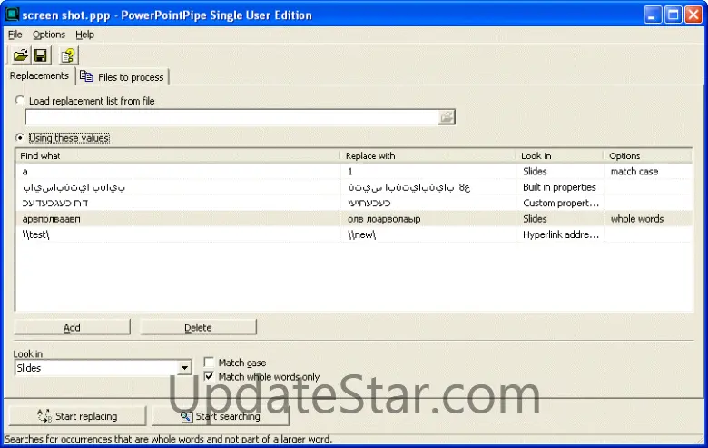 PowerPointPipe Replace for PowerPoint 6.3