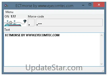 ECTmorse 1.24.6