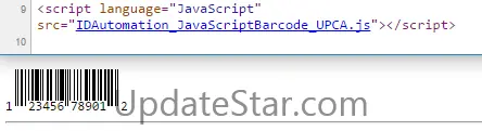 UPC-A and EAN-13 JavaScript Generator 17.1